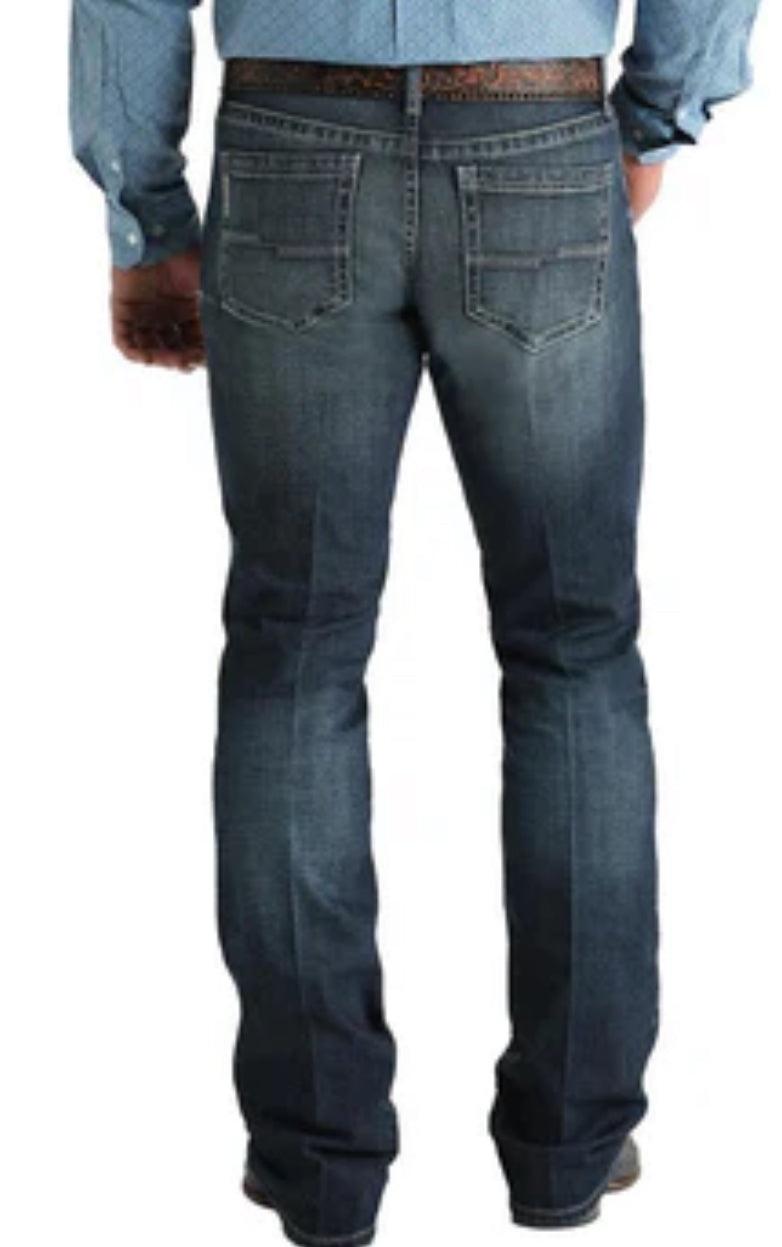 Cinch Men’s Ian Dark Stone Indigo Jeans