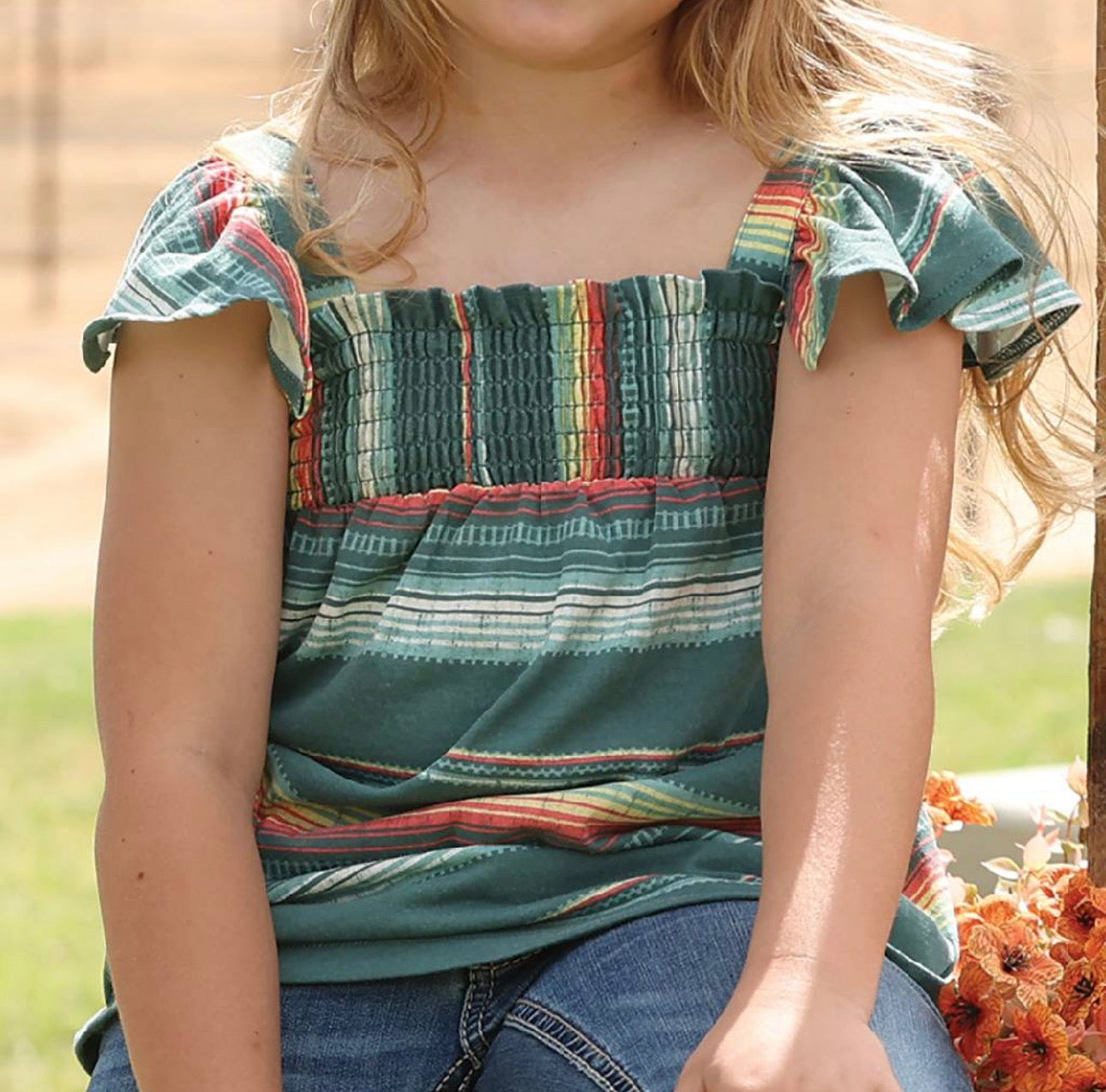 Cruel Denim Girl's Lily Printed Tank Top✅