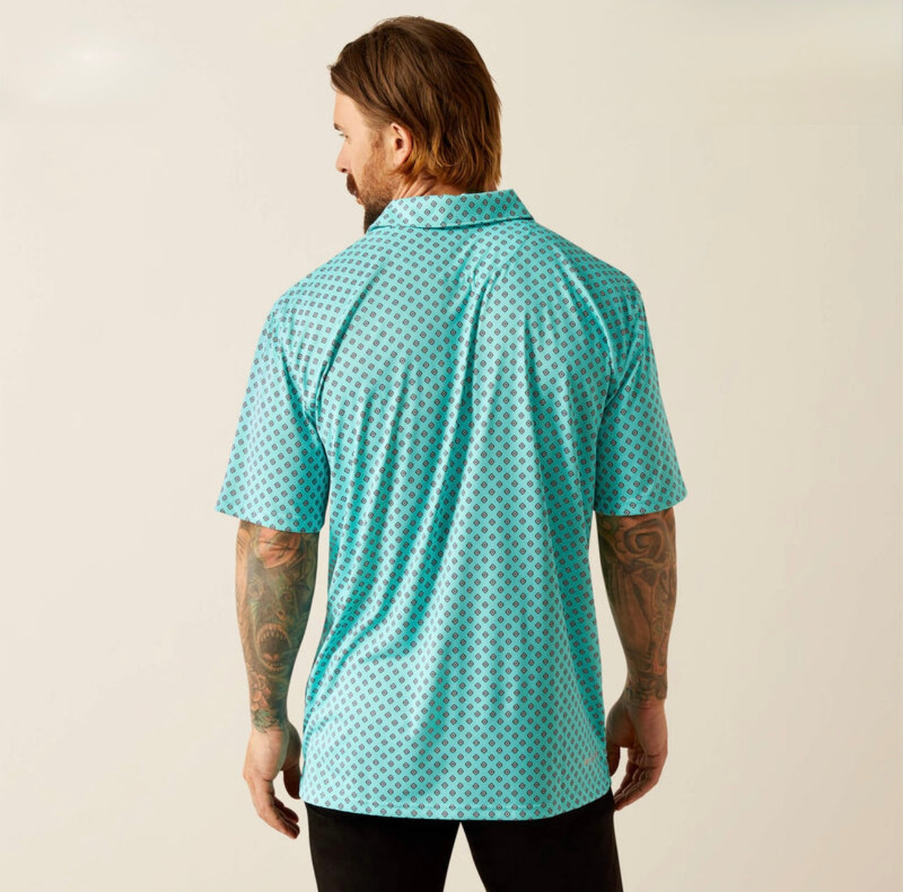 Men’s Ariat Aruba Blue Polo