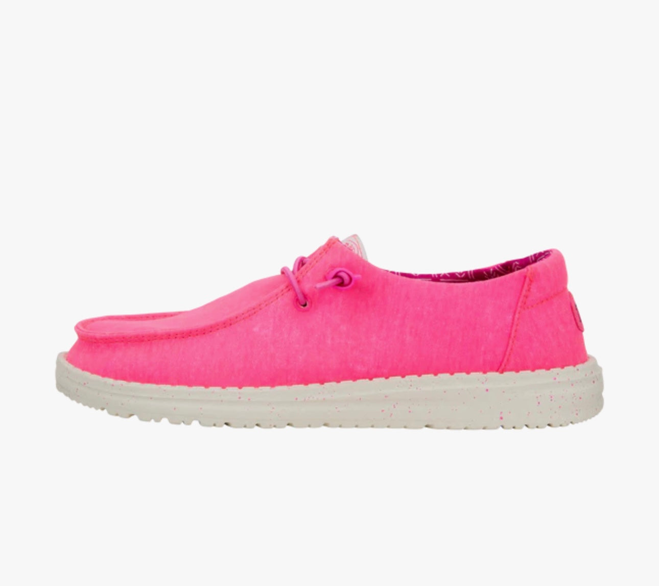 Wendy stretch canvas neon pink