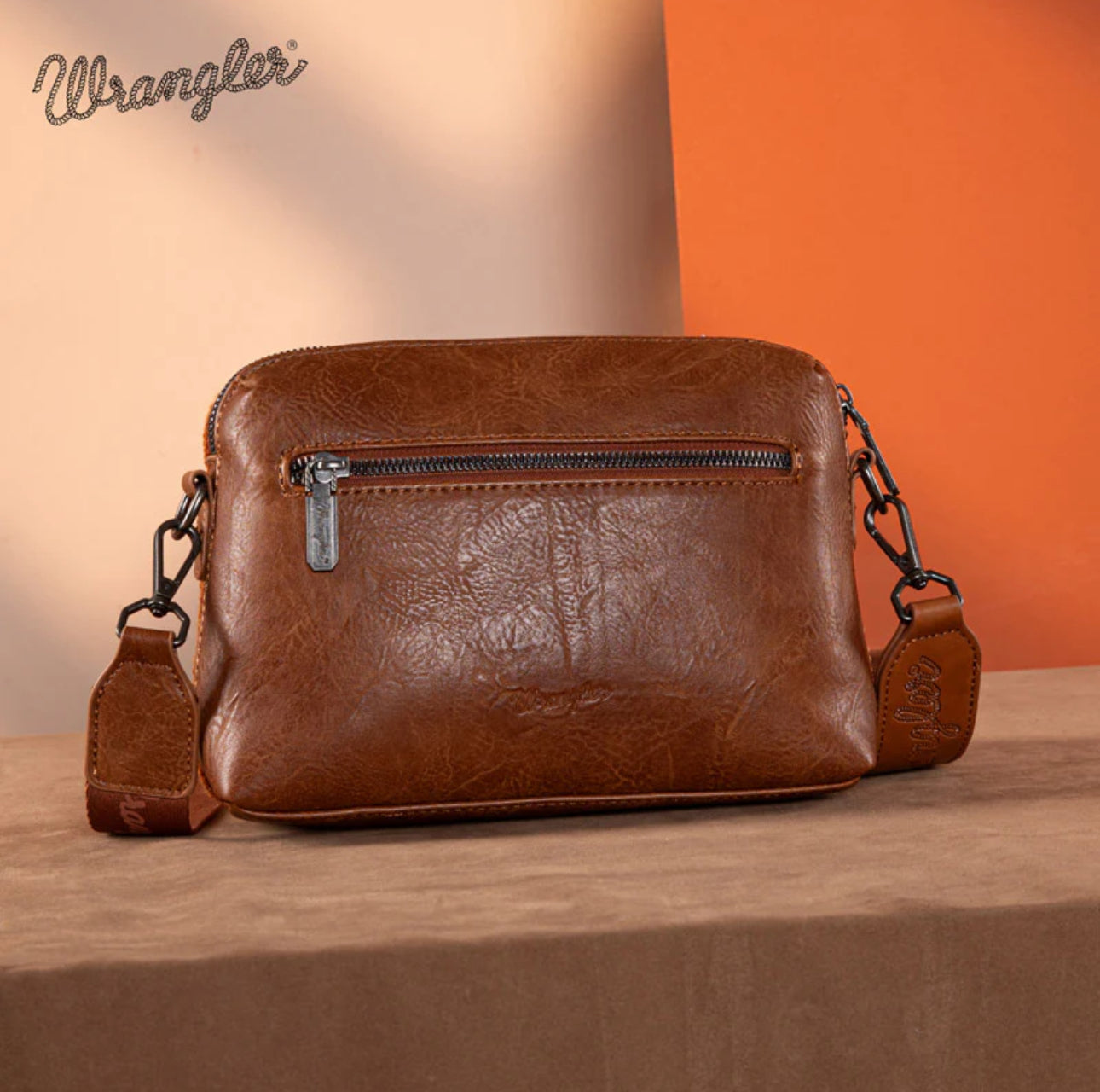 WRANGLER AZTEC KNITTED CROSSBODY PURSE