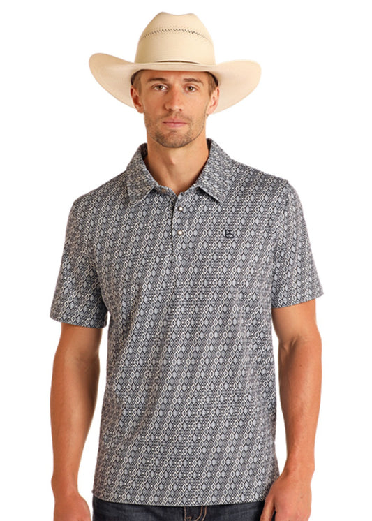 Panhandle SS Polo Snap - Black