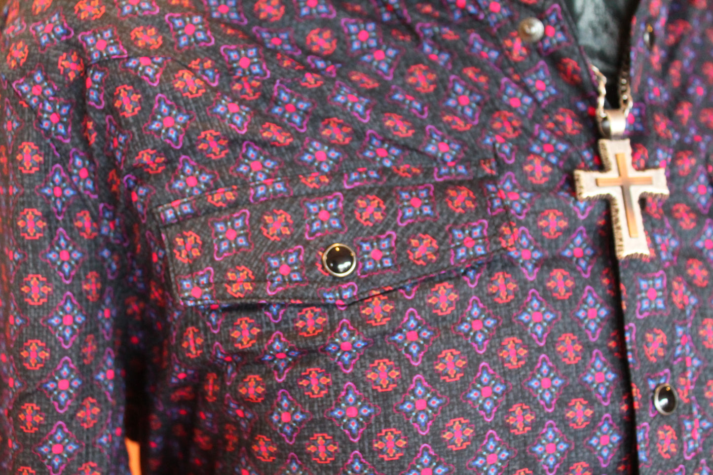 Men’s R&R Geo Tek Snap SS