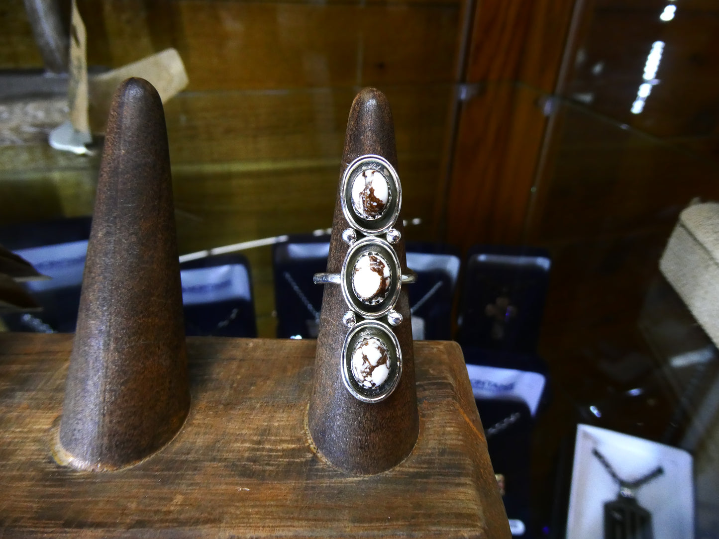 3 Stone Wild horse Ring