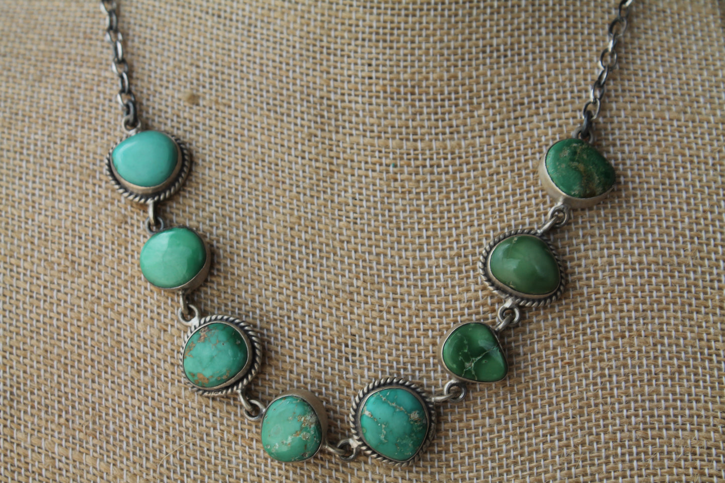 Sonoran Gold Ombré Stone Necklace