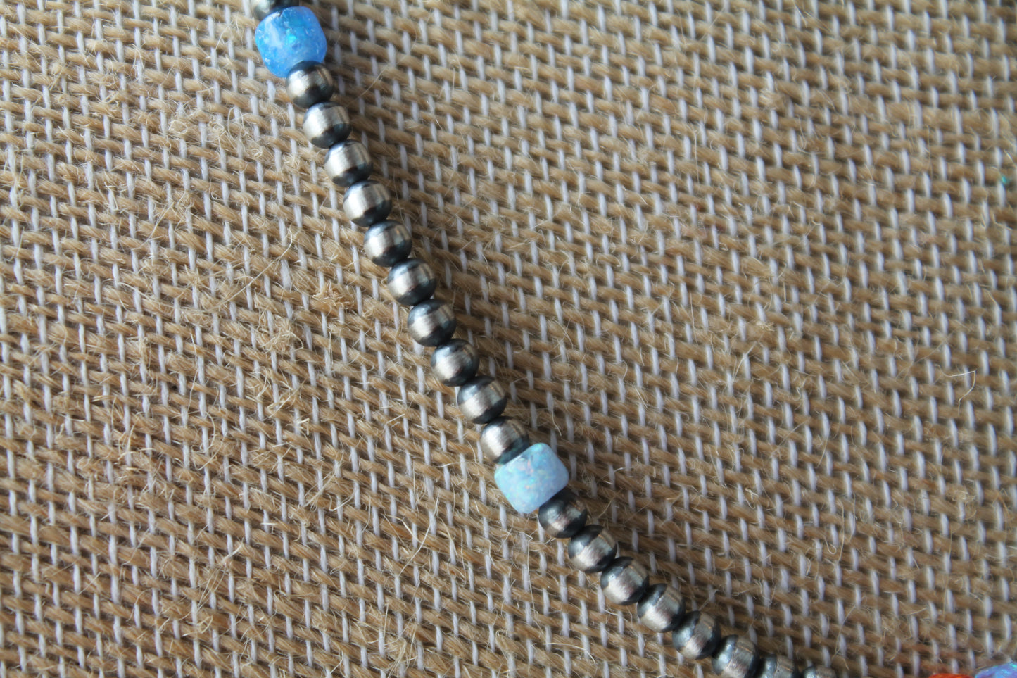 Multi-color Opal Necklace