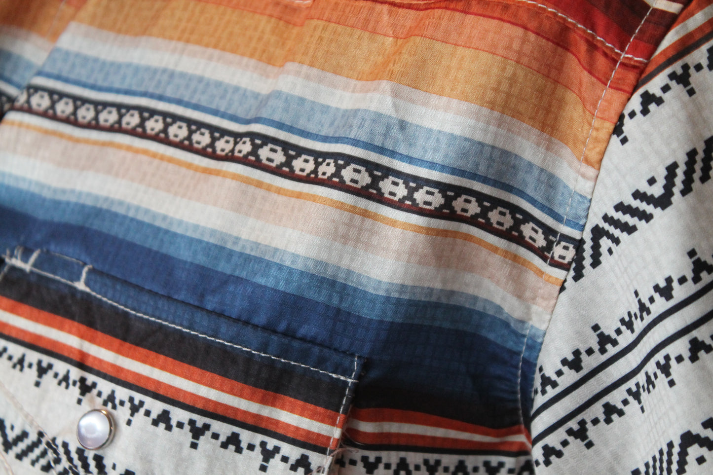 Hooey Serape Sol SS Pearl-snap