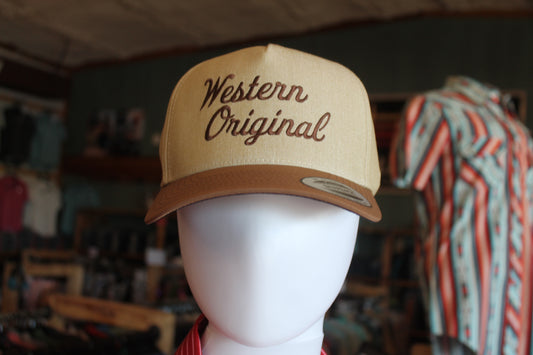 Hooey Western OG Tan/Brown Cap 🧢