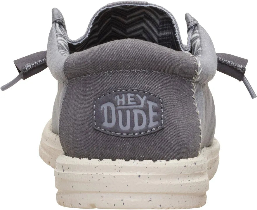 Hey Dude Men's Wally Stretch Canvas Slip-On Loafers