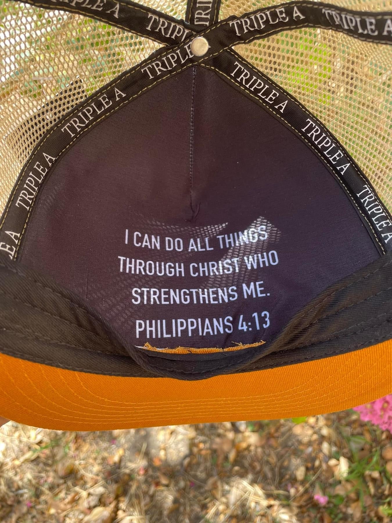 Triple A Farm & Ranch Philippians 4:13 Cap - FLASH SALE