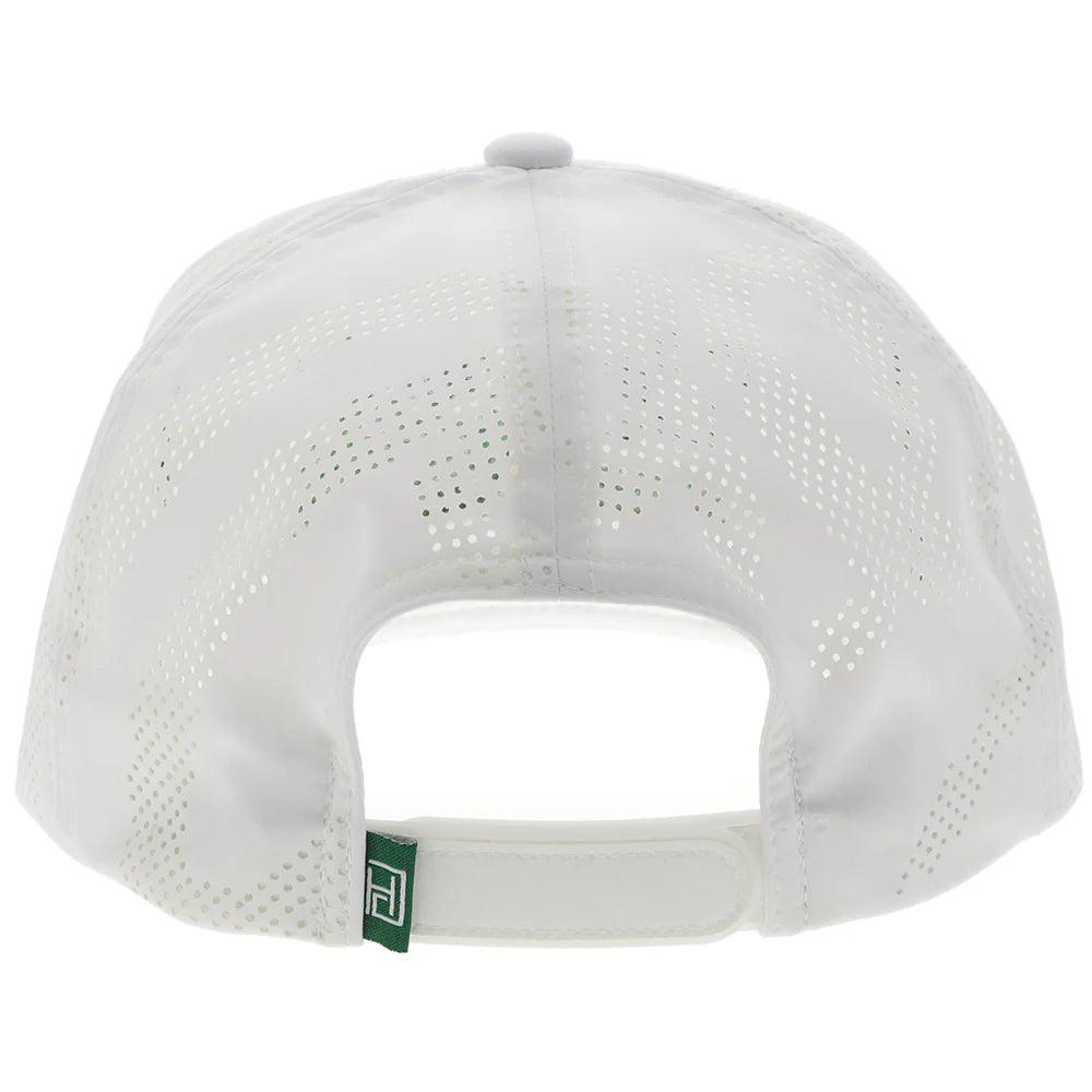 HOOEY HILLS" HAT WHITE W/GOLF COURSE LANDSCAPE🧢✅