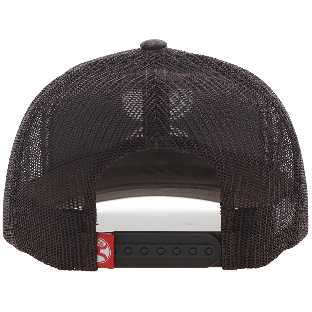 "BOQUILLAS" HOOEY HAT TAN/BROWN W/RED/WHITE & GREEN LOGO🧢✅