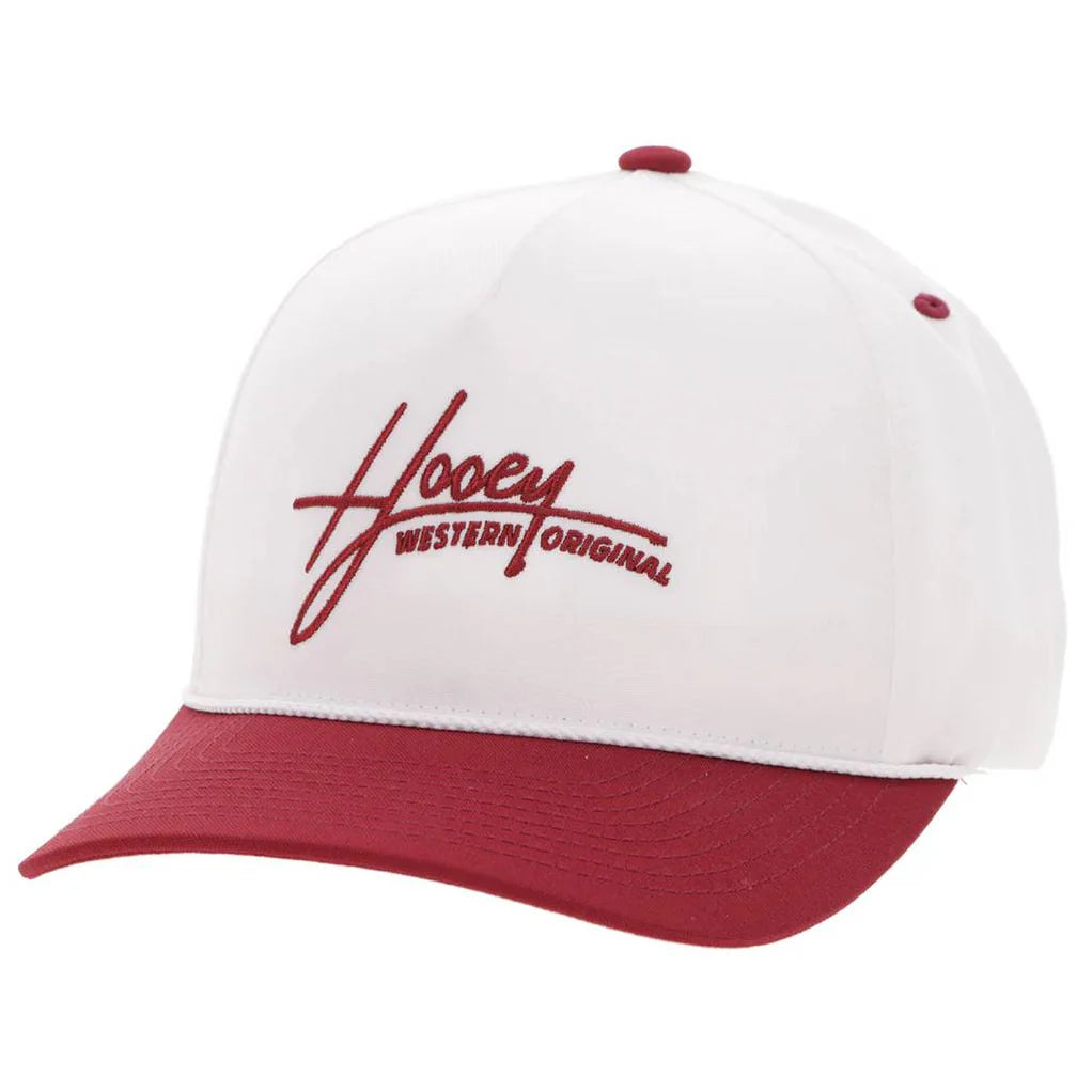 Hooey Mark Out White Trucker Cap🧢✅