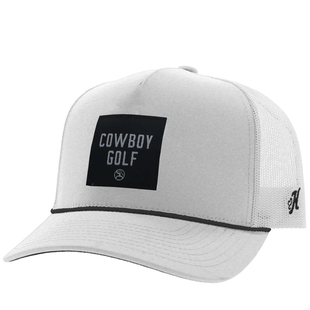 BACKSWING" WHITE HAT🧢✅