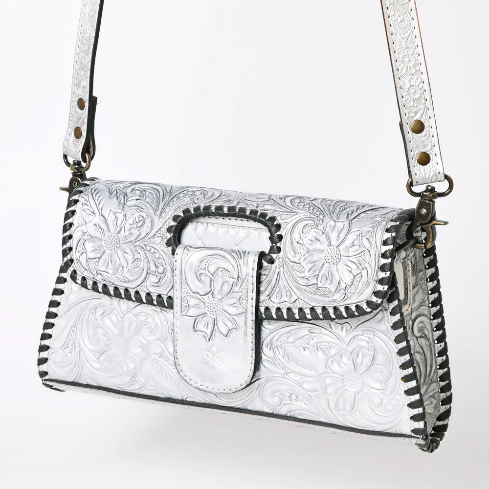 Silver Coin Crossbody