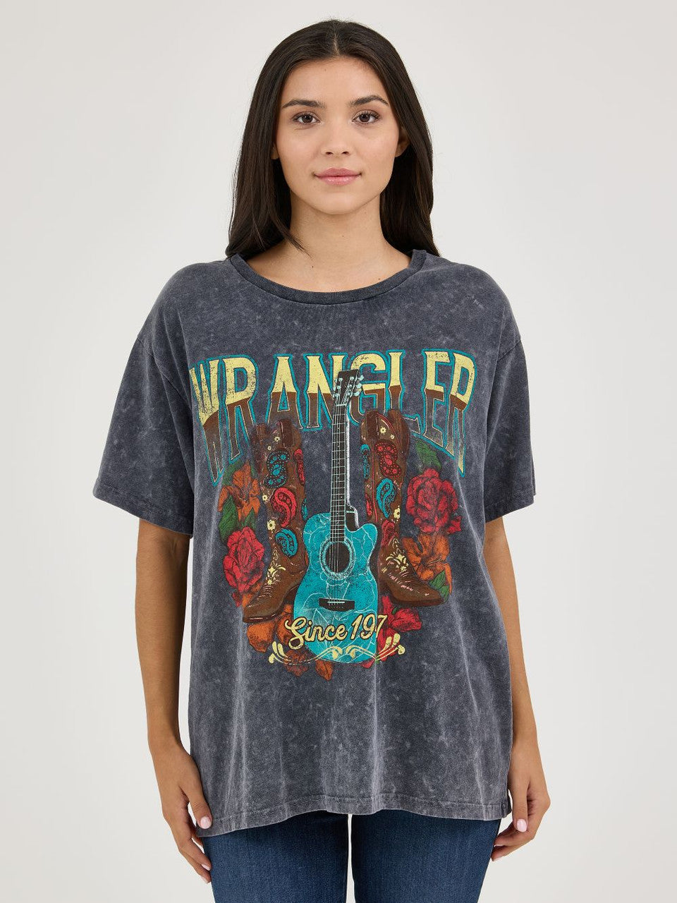 Wrangler Women’s Rustic Rose Tee