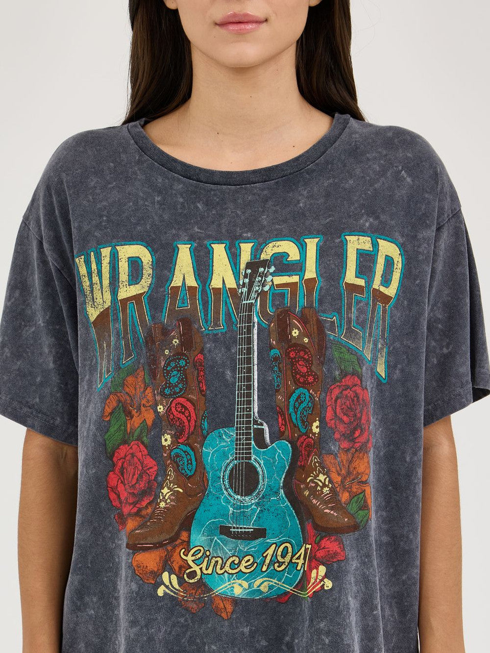 Wrangler Women’s Rustic Rose Tee