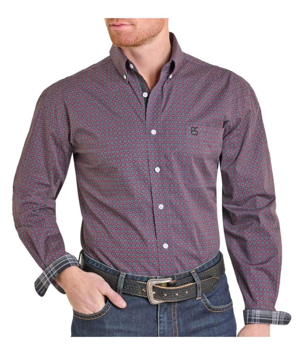 Panhandle Slim Men's Rough Stock Button Down Shirt👕