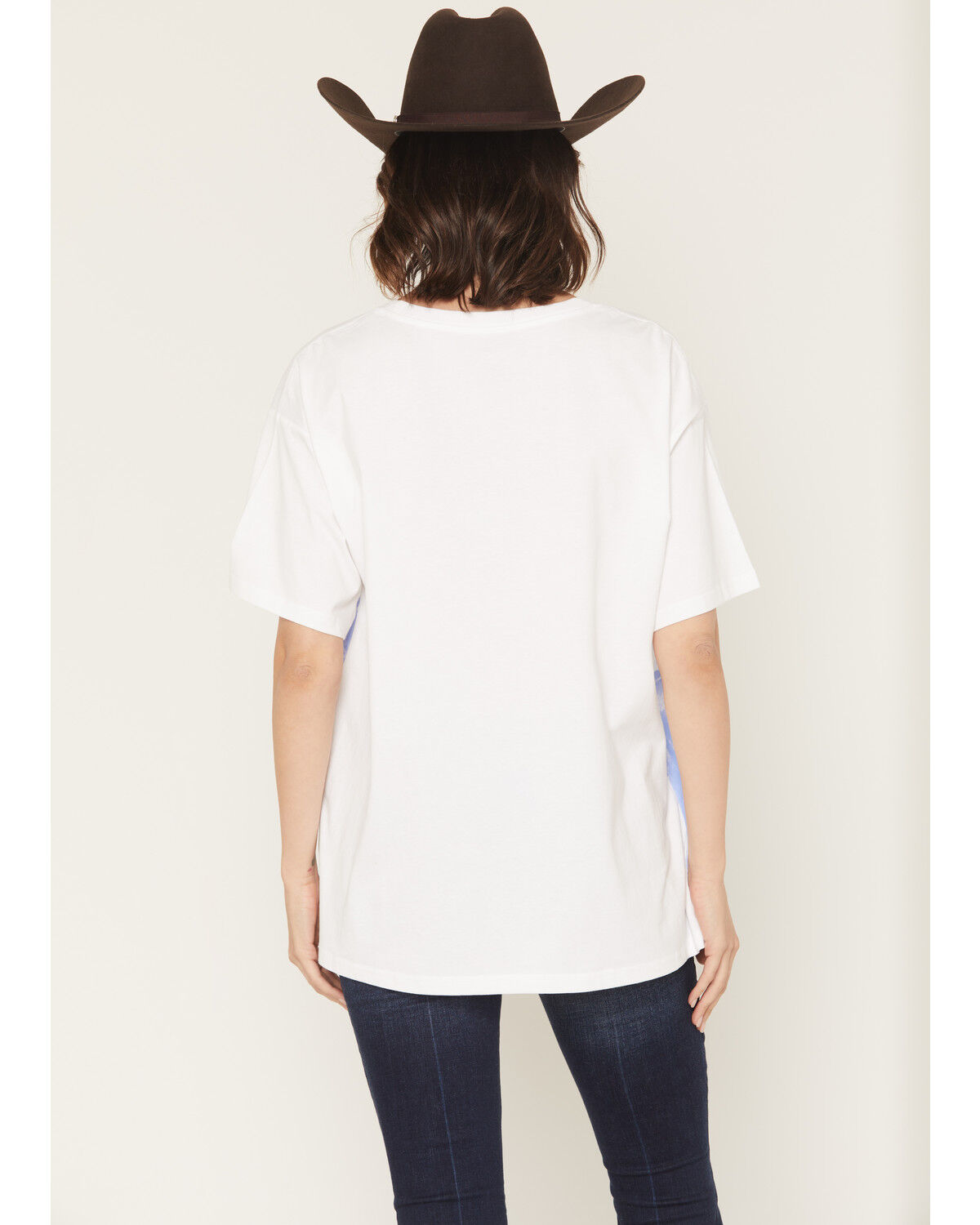 WRANGLER RETRO WOMEN'S WHITE HORSE SHORT SLEEVE GRAPHIC TEE