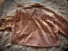 Load image into Gallery viewer, Rose Gold Iridescent Jacket

