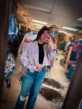 Load image into Gallery viewer, Baby Pink Iridescent Jacket
