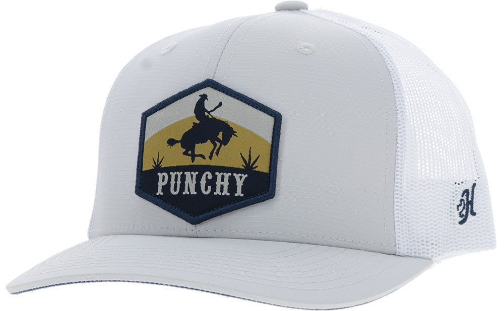 Hooey Ranchero Cap - Grey/White