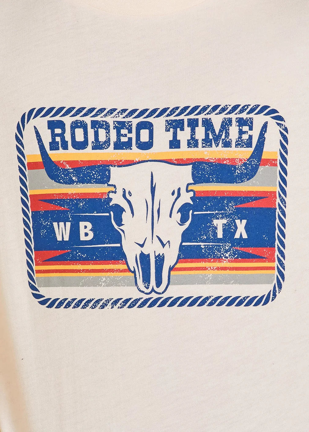 Rock & Roll BOYS' DALE BRISBY RODEO TIME BUCKLE GRAPHIC TEE👕