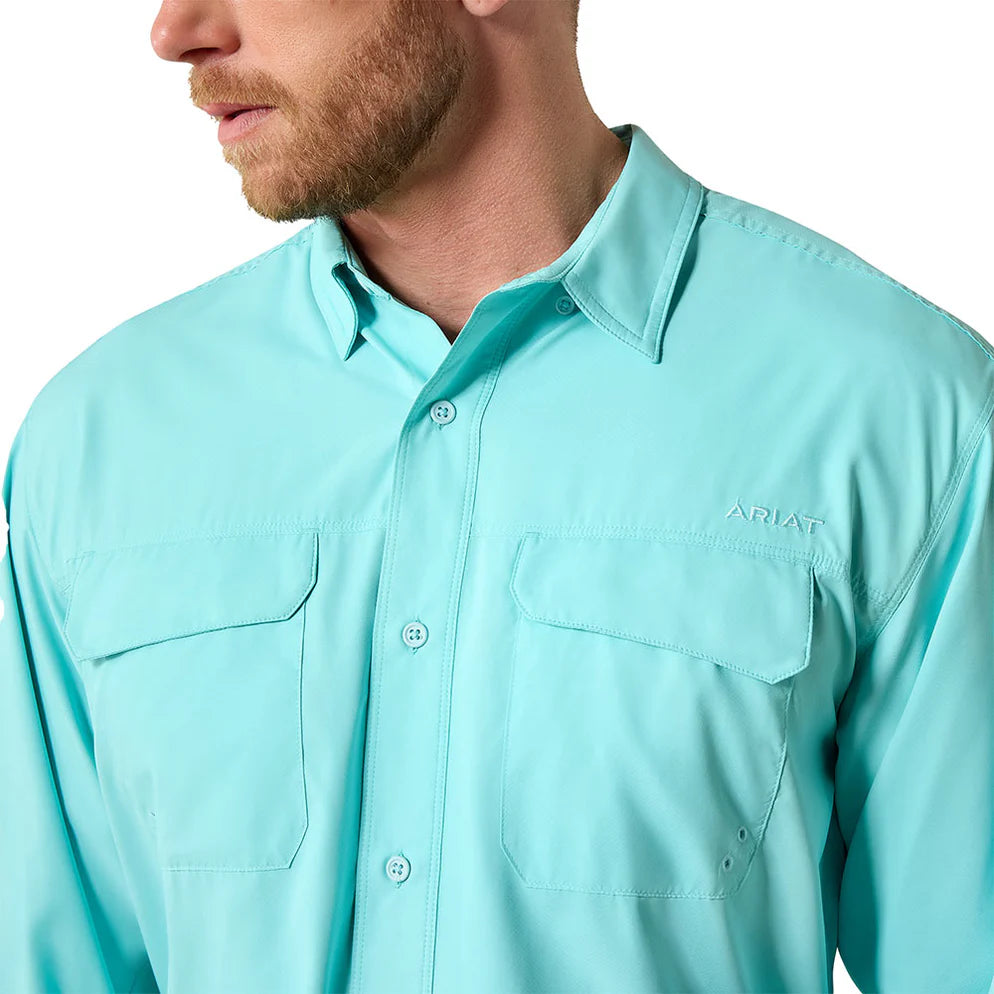 Ariat Men’s Aqua Outbound Vent Tek shirt👕✅