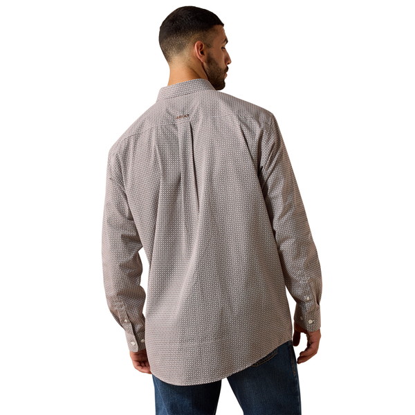 ARIAT WF ALDEN CLASSIC CHESTNUT GEO - MENS SHIRT