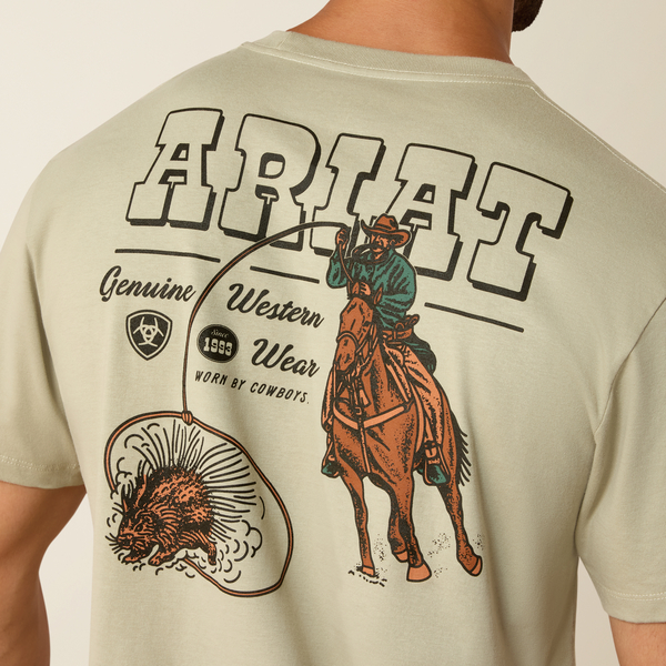 ARIAT PORCUPINE POSSE ELM - MENS TEE