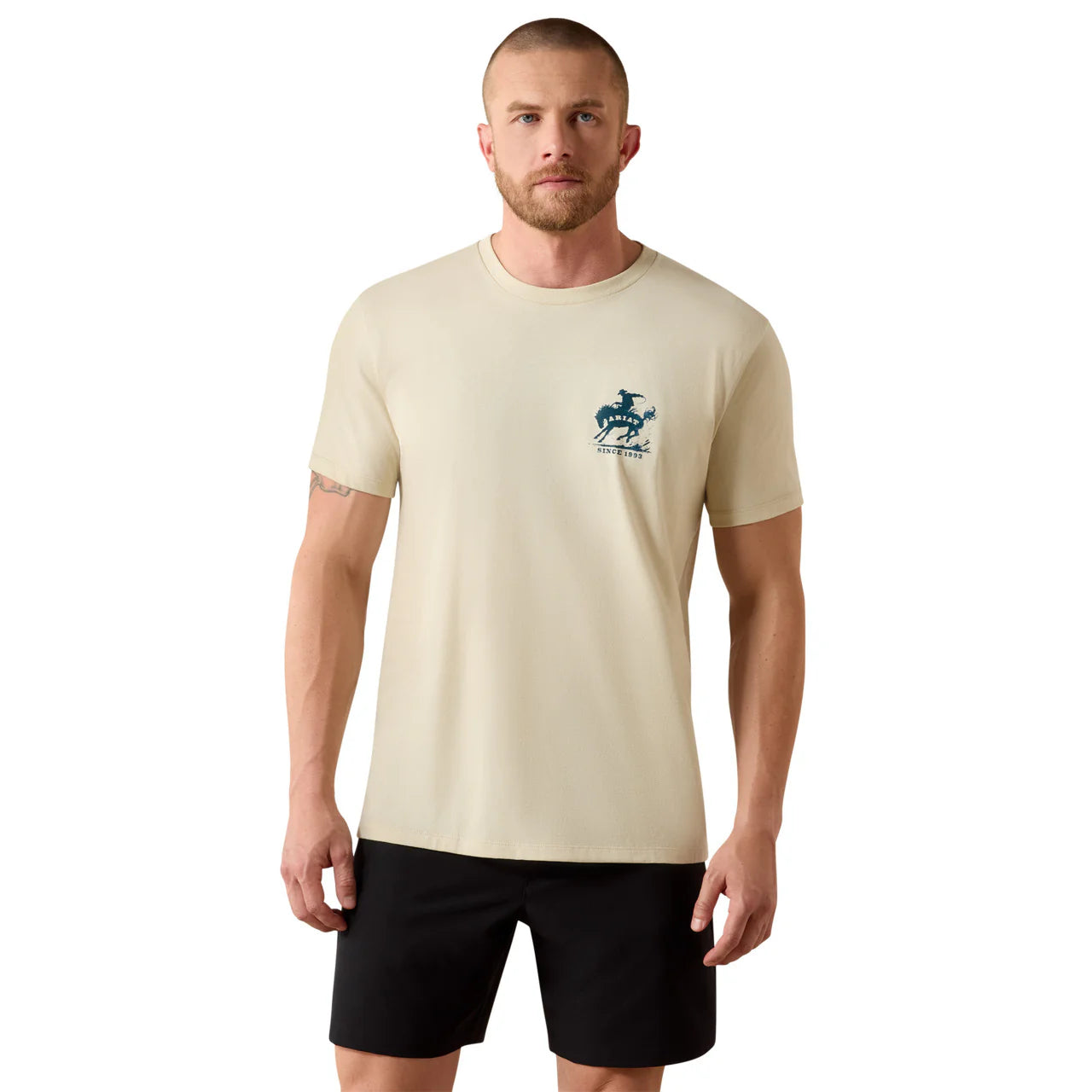 Ariat Men's Split Freedom Painted Graphic Natural T-Shirt