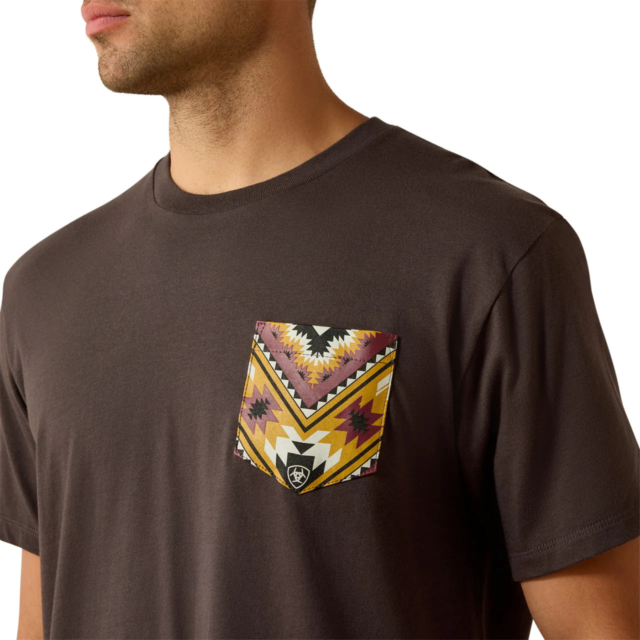 Ariat Men's Southwest Longest Horn Vintage Black T-Shirt