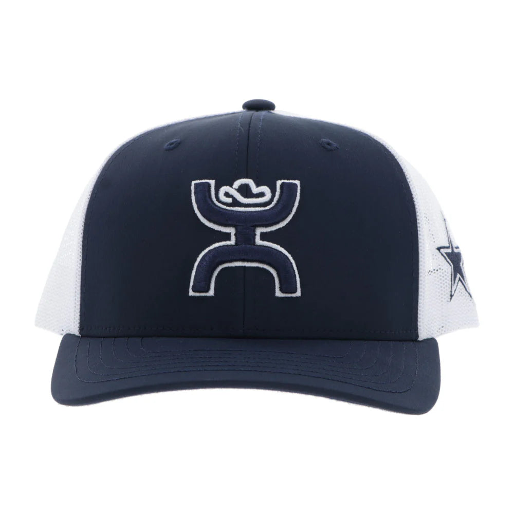 Hooey Logo NVY/WH Dallas Cowboys Cap