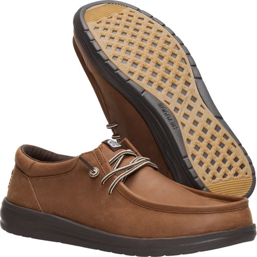Paul Full Grain Leather- Robe Brown/Mole Brown