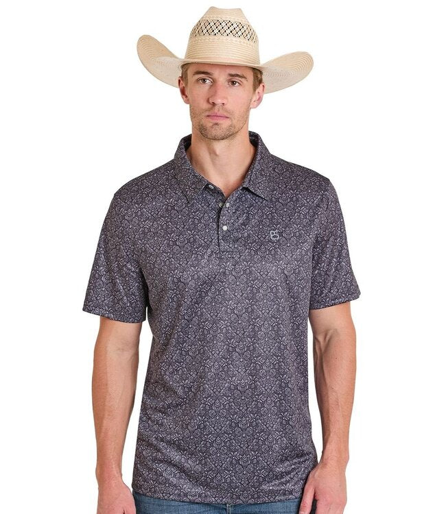 Panhandle BLACK POLO SNAP☑️