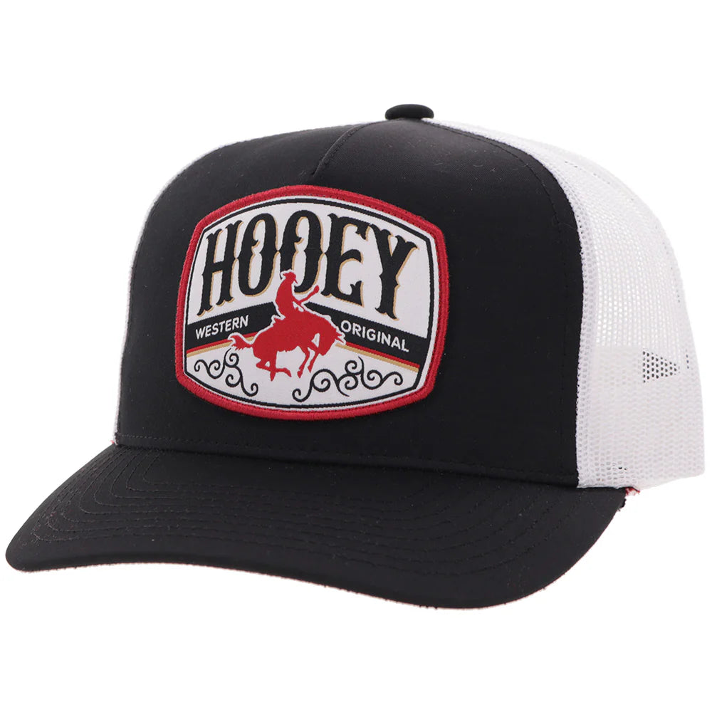 Hooey SALADO" HAT BLACK/WHITE🧢✅