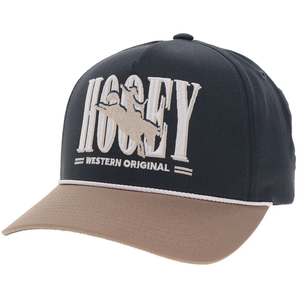 Hooey WILD RIDE" HAT NAVY/TAN🧢✅