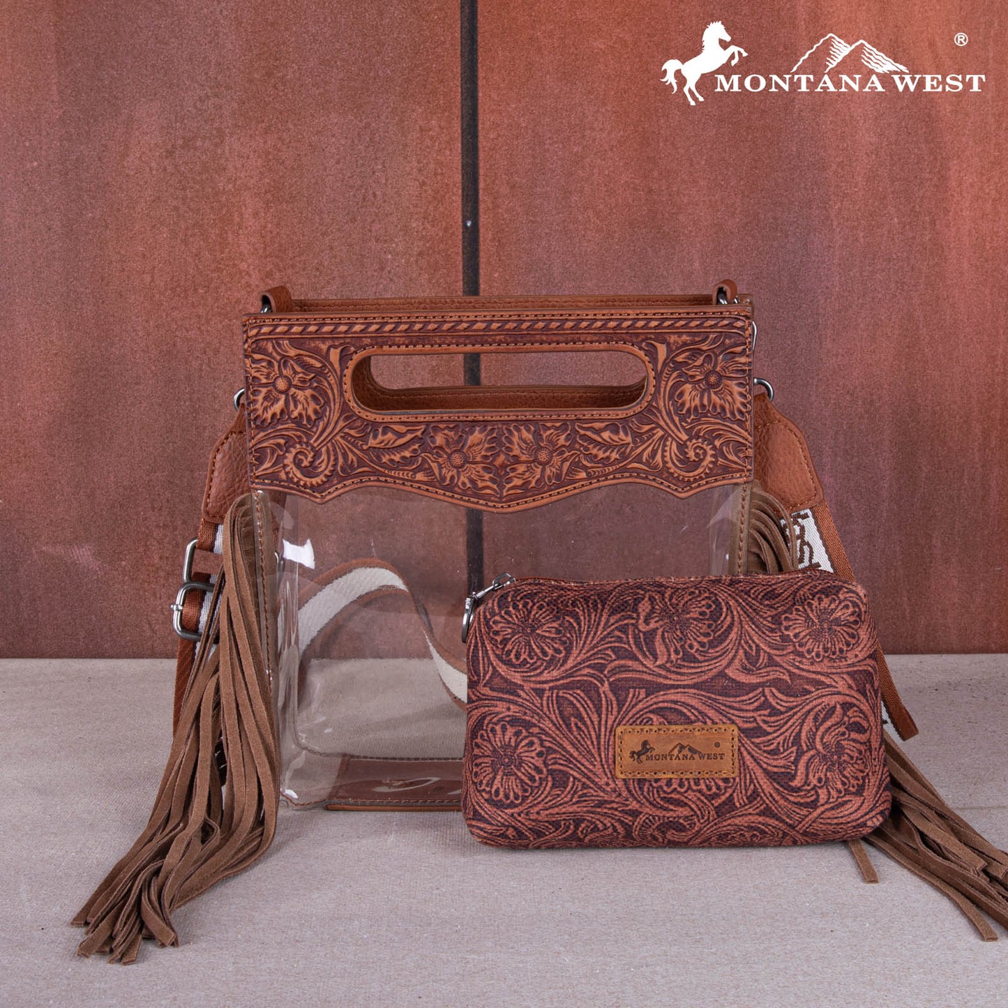 Wrangler Clear Crossbody Tote