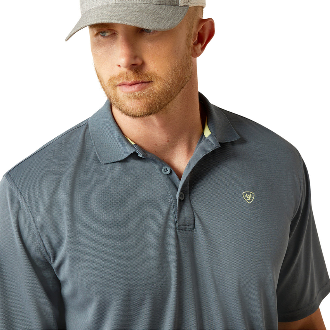 Men’s Newsboy Blue Polo - FLASH SALE