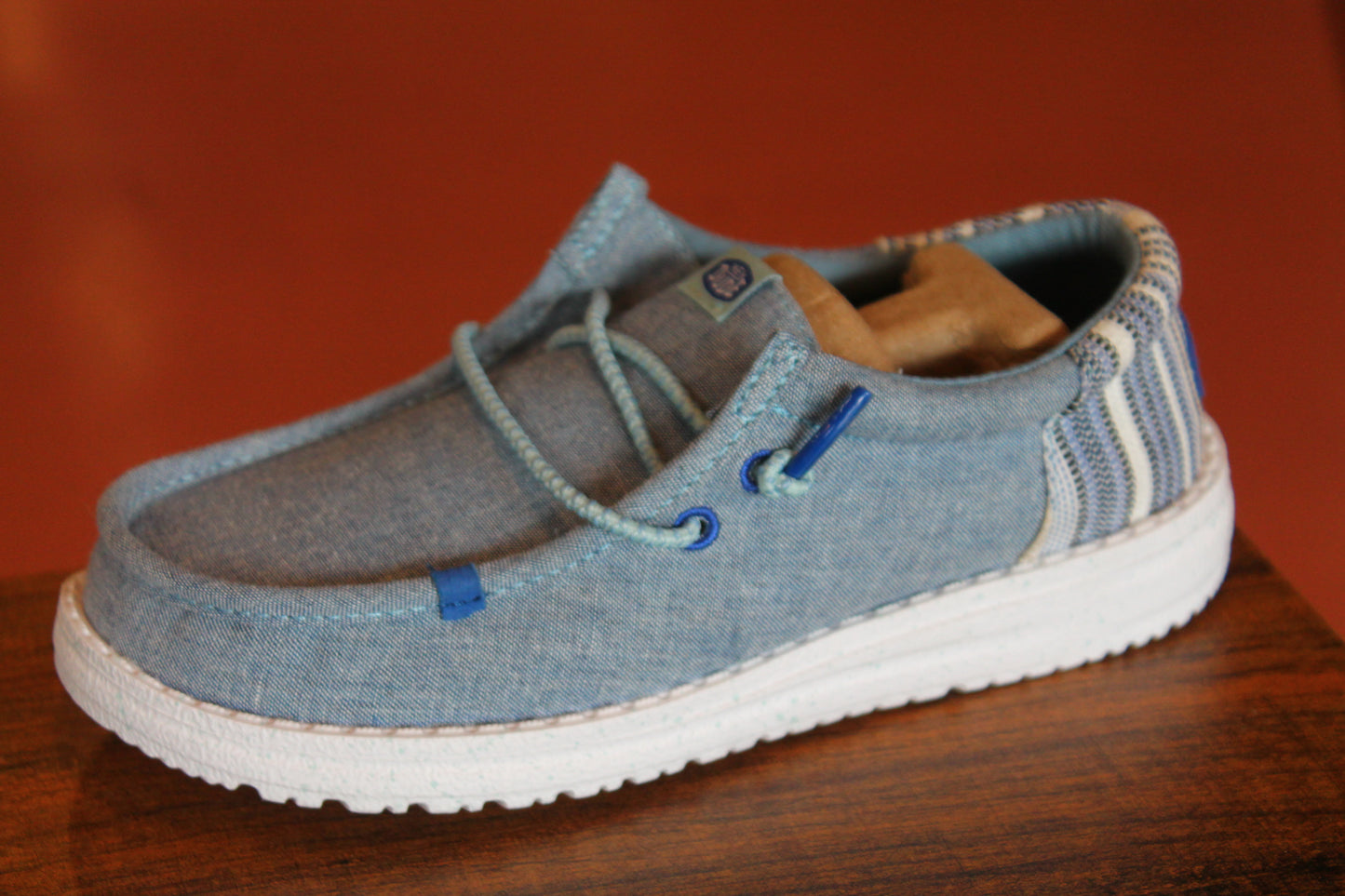 Wally Funk Youth Craft Faded Denim