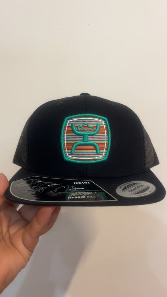 Hooey Serape Logo 🧢