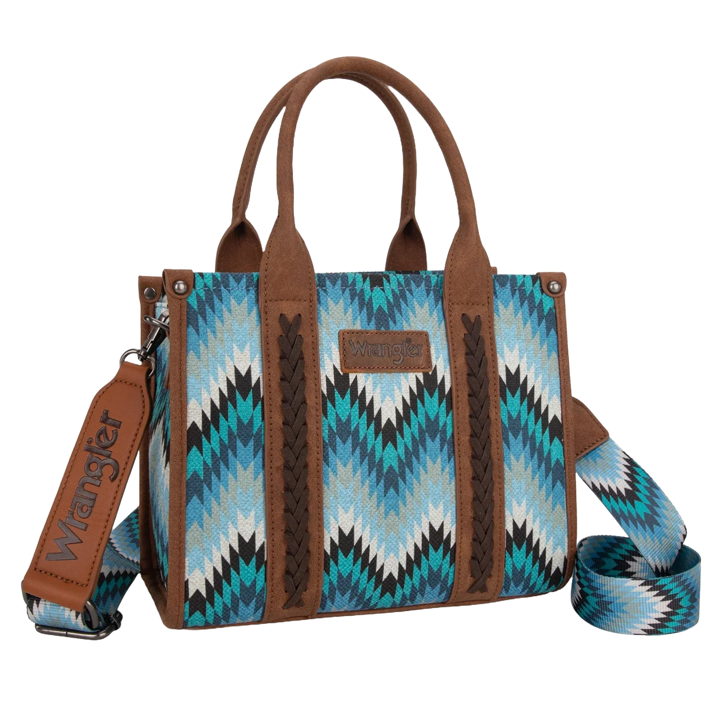 Wrangler Ladies Southwestern Pattern Dual Sided Print Bag WG2211-8120SJN