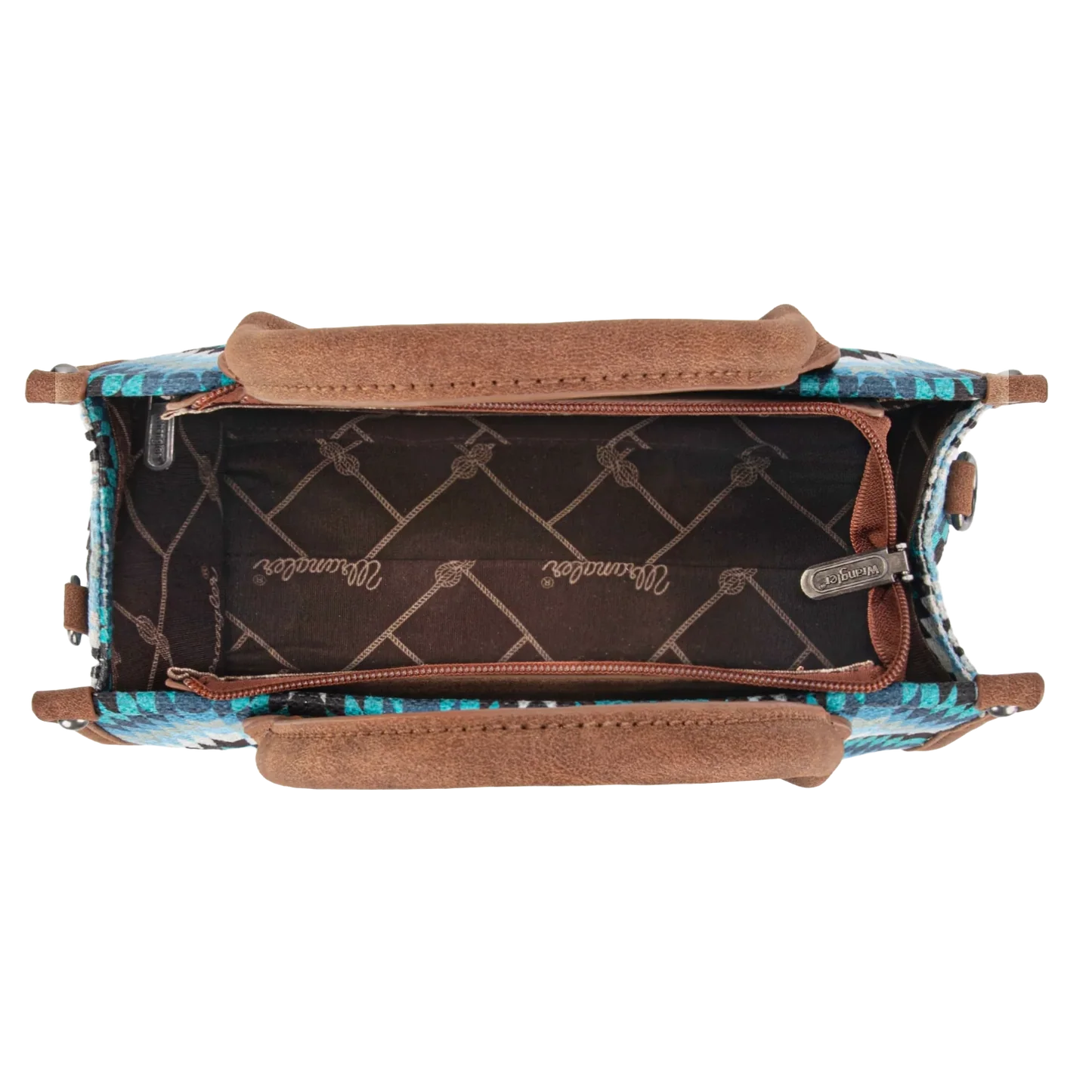 Wrangler Ladies Southwestern Pattern Dual Sided Print Bag WG2211-8120SJN