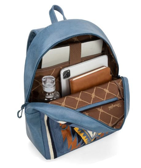 WG174-9115 JN Wrangler Southwestern Knitted Backpack
