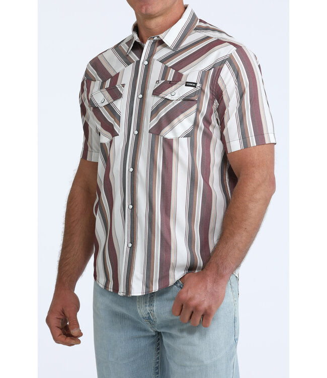 SS STRIPE CAMP SHIRT MTW1402015