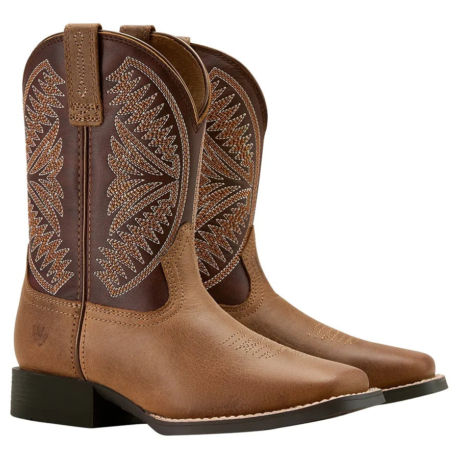 Boy's Ruidoso Brown Boots