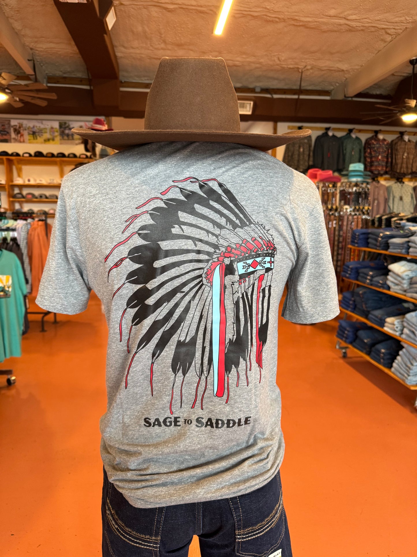 Hooey Men’s Sage to Saddle Tee