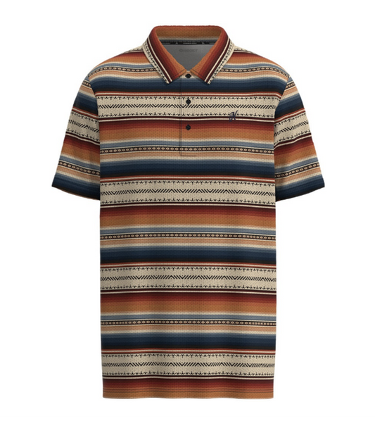 Hooey Men’s Serape Short Sleeve Polo