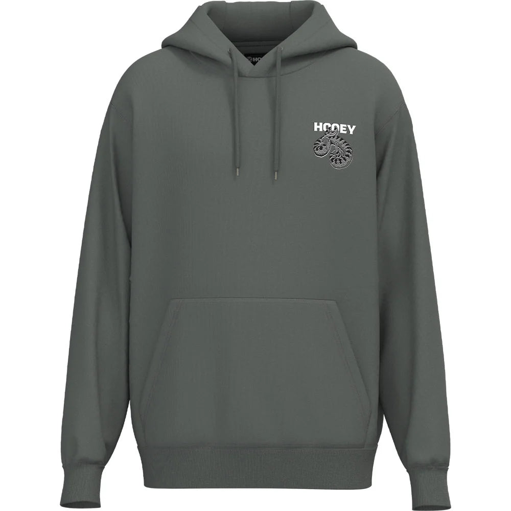 Hooey RATTLER" GREY W/BLACK & WHITE SNAKE LOGO
