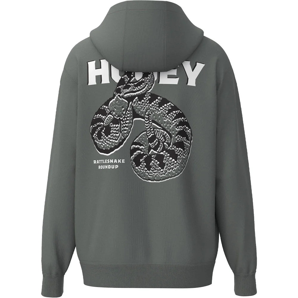 Hooey RATTLER" GREY W/BLACK & WHITE SNAKE LOGO